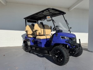 Blue Contender Sport Xl4 Golf Cart